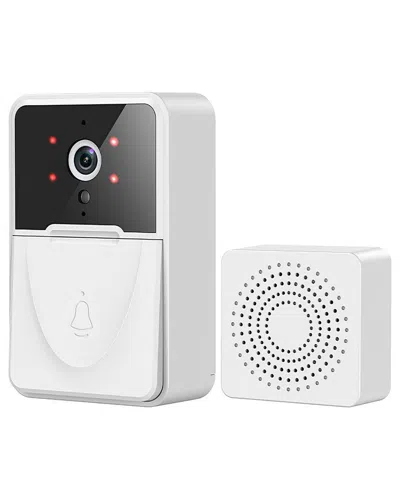 Fresh Fab Finds Smart Wireless Wi-fi Video Doorbell In White
