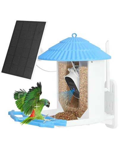 Fresh Fab Finds Solar Powered Smart Bird Feeder With Bird Watching Camera & Real-time App Notificati In Multi