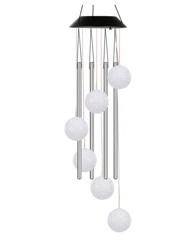 Fresh Fab Finds Solar Wind Chime Lights In White