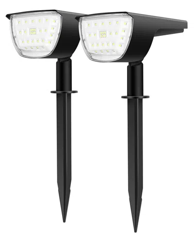 Fresh Fab Finds Solarek 2pc Led Solar Landscape Spotlights