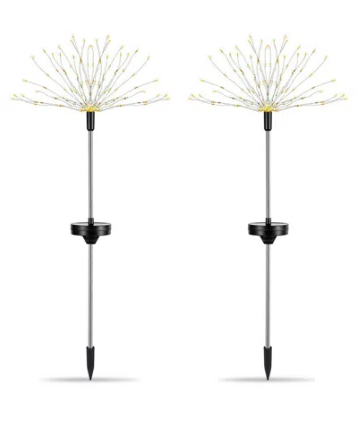 Fresh Fab Finds Solarek Set Of 2 Solar Starburst Lights