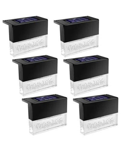 Fresh Fab Finds Solarek Set Of 6 Solar Powered Deck Fence Lights