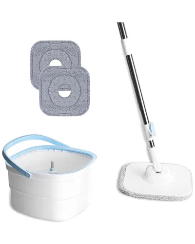 Fresh Fab Finds Spin White Mop And Bucket With Wringer Set