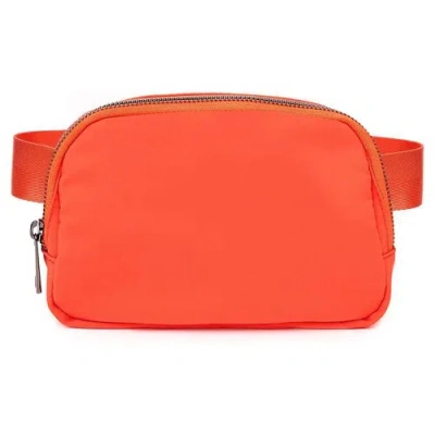 Fresh Fab Finds Sport Fanny Pack Unisex Waist Pouch Belt Bag Purse Chest Bag In Orange