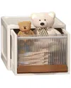 Fresh Fab Finds Stackable White Storage Bin