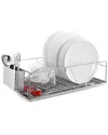 Fresh Fab Finds Stainless Steel Dish Rack With Drainboard/cutlery Holder
