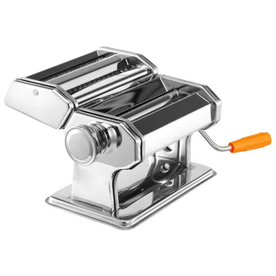 Fresh Fab Finds Stainless Steel Pasta Maker Roller 6 Thickness Settings Noodle Machine In Yellow