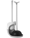 Fresh Fab Finds Toilet Plunger & Brush Set In White