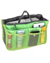 Fresh Fab Finds Travel Insert Green Handbag Organizer