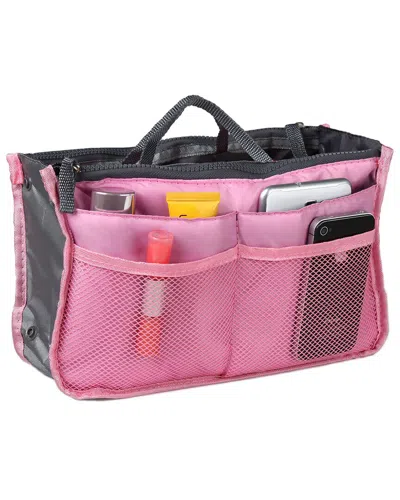 Fresh Fab Finds Travel Insert Pink Handbag Organizer