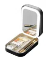 Fresh Fab Finds Travel Makeup Bag With Led Mirror In Black