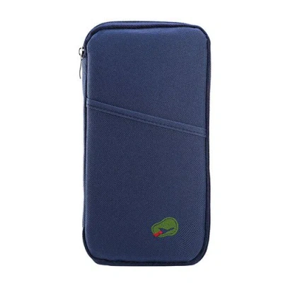Fresh Fab Finds Travel Passport Wallet 12 Cells Ticket Id Credit Card Holder Water Repellent Documents Phone Organiz In Blue