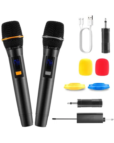 Fresh Fab Finds Uhf Rechargeable Wireless Microphones In Black