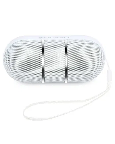 Fresh Fab Finds Ultra-portable Rainbow Led Wireless Speaker In White