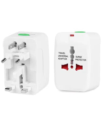 Fresh Fab Finds Universal Travel Adapter In White
