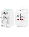 Fresh Fab Finds Universal Travel Adapter In White