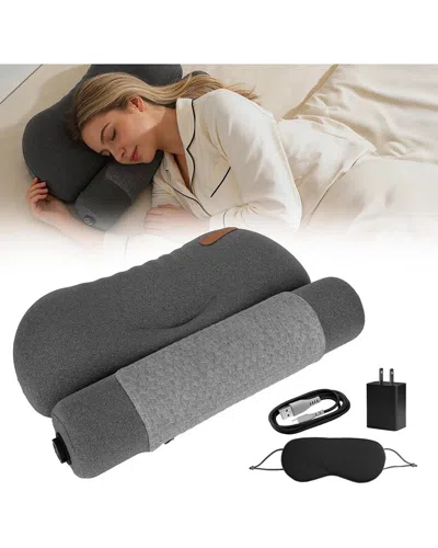 Fresh Fab Finds Usb Heated Memory Foam Neck Pillow In Gray