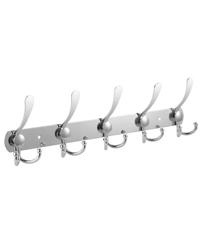 Fresh Fab Finds Wall Mount Coat Hook With 15 Hooks In Metallic