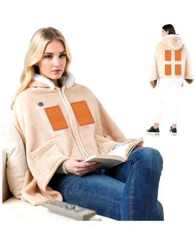 Fresh Fab Finds Wearable Heated Throw Blanket In Brown