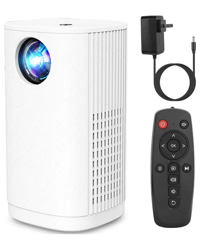 Fresh Fab Finds Wifi Mini Portable Projector In White