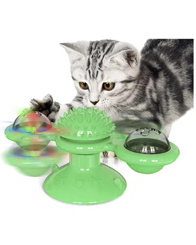 Fresh Fab Finds Windmill Turntable Interactive Cat Toy