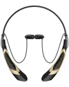 Fresh Fab Finds Wireless Neckband Headphones V5.0 In Gold