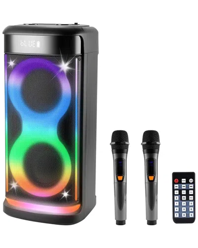 Fresh Fab Finds Wireless Party Speaker With Mic In Black