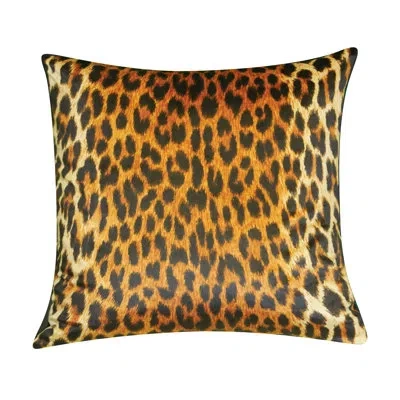 Fresh Ideas Animal Print Feather Reversible Throw Pillow