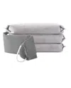 Fresh Ideas Bamboo Charcoal Odor Control Draft Blocker In Grey