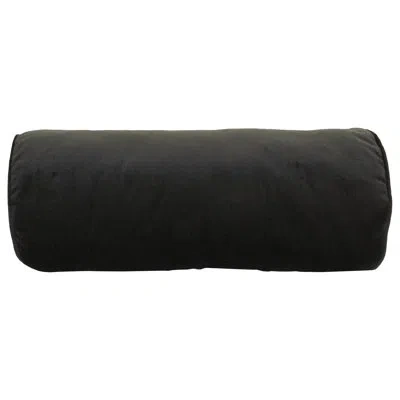 Fresh Ideas Edie Buttons Reversible Throw Pillow In Black
