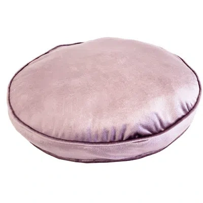 Fresh Ideas Edie@home Velvet Reversible Throw Pillow In Thistle