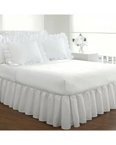 Fresh Ideas Ruffled Eyelet Bed Skirt