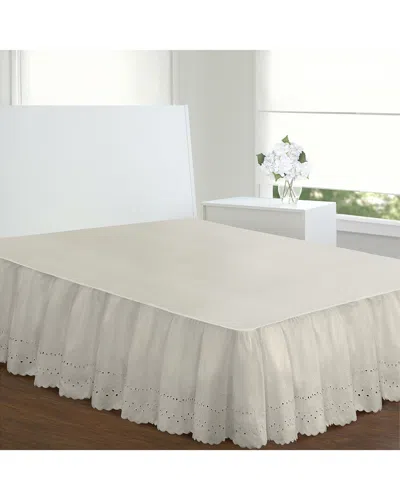 Fresh Ideas Ruffled Poplin Bed Skirt