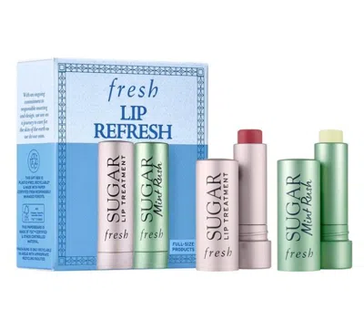 Fresh Ladies Tint Your Hydration Gift Set Trio Stick Rose & Bloom Advance Therapy Gift Set Skin Care In Pink