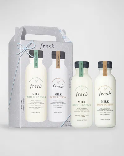 Fresh Limited Edition Milk Nourishing Body Care Set ($74 Value) In White