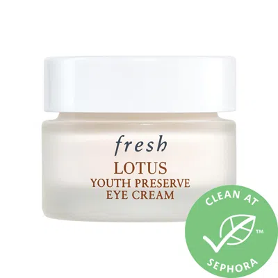 Fresh Lotus Youth Preserve Moisturiser 15ml In White