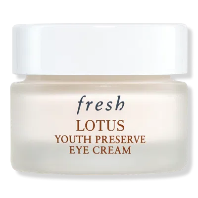 Fresh Lotus Youth Preserve Depuffing Eye Cream