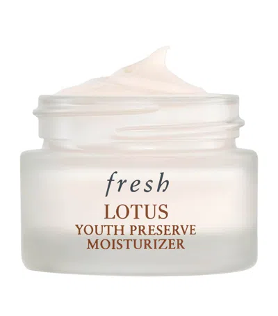 Fresh Lotus Youth Protect Face Cream In Transparent