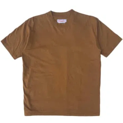 Fresh Max Cotton Tee In Biscuit In Brown