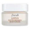 Fresh Mini Lotus Youth Preserve Line & Texture Smoothing Moisturizer - 0.5 oz