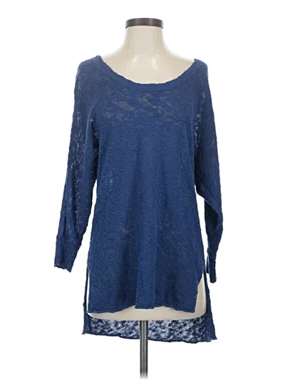 Pre-owned Fresh Produce 3/4 Sleeve T-shirt In Blue