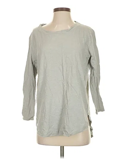 Pre-owned Fresh Produce 3/4 Sleeve T-shirt In Gray