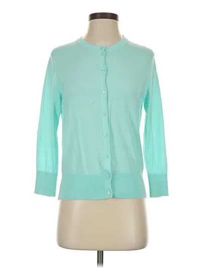 Pre-owned Fresh Produce Cardigan Sweater In Green