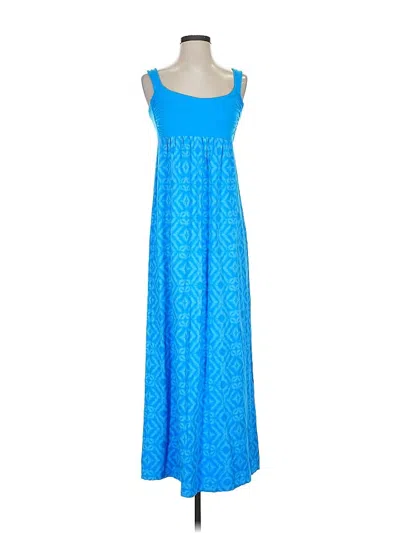 Pre-owned Fresh Produce Casual Dress In Blue