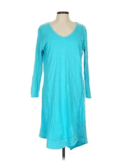 Pre-owned Fresh Produce Casual Dress In Blue