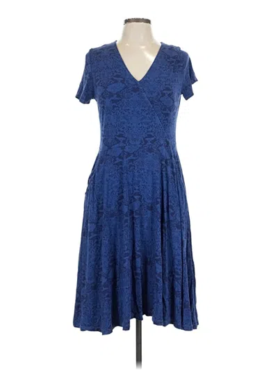 Pre-owned Fresh Produce Casual Dress In Blue