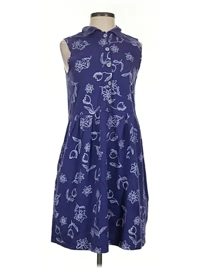 Pre-owned Fresh Produce Casual Dress In Blue