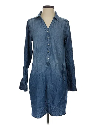 Pre-owned Fresh Produce Casual Dress In Blue