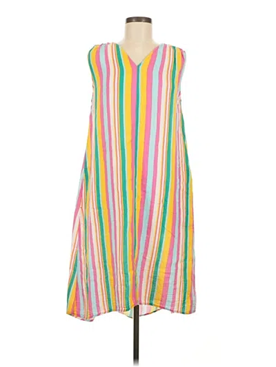 Pre-owned Fresh Produce Casual Dress In White