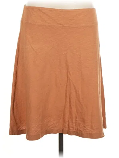 Pre-owned Fresh Produce Casual Skirt In Tan